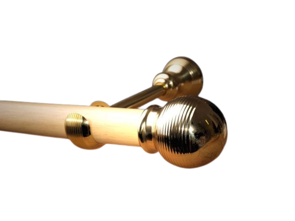 Gardinenstange Messing 35 mm Ø Friederike Gardinenstange Messing 35 mm Ø Friederike