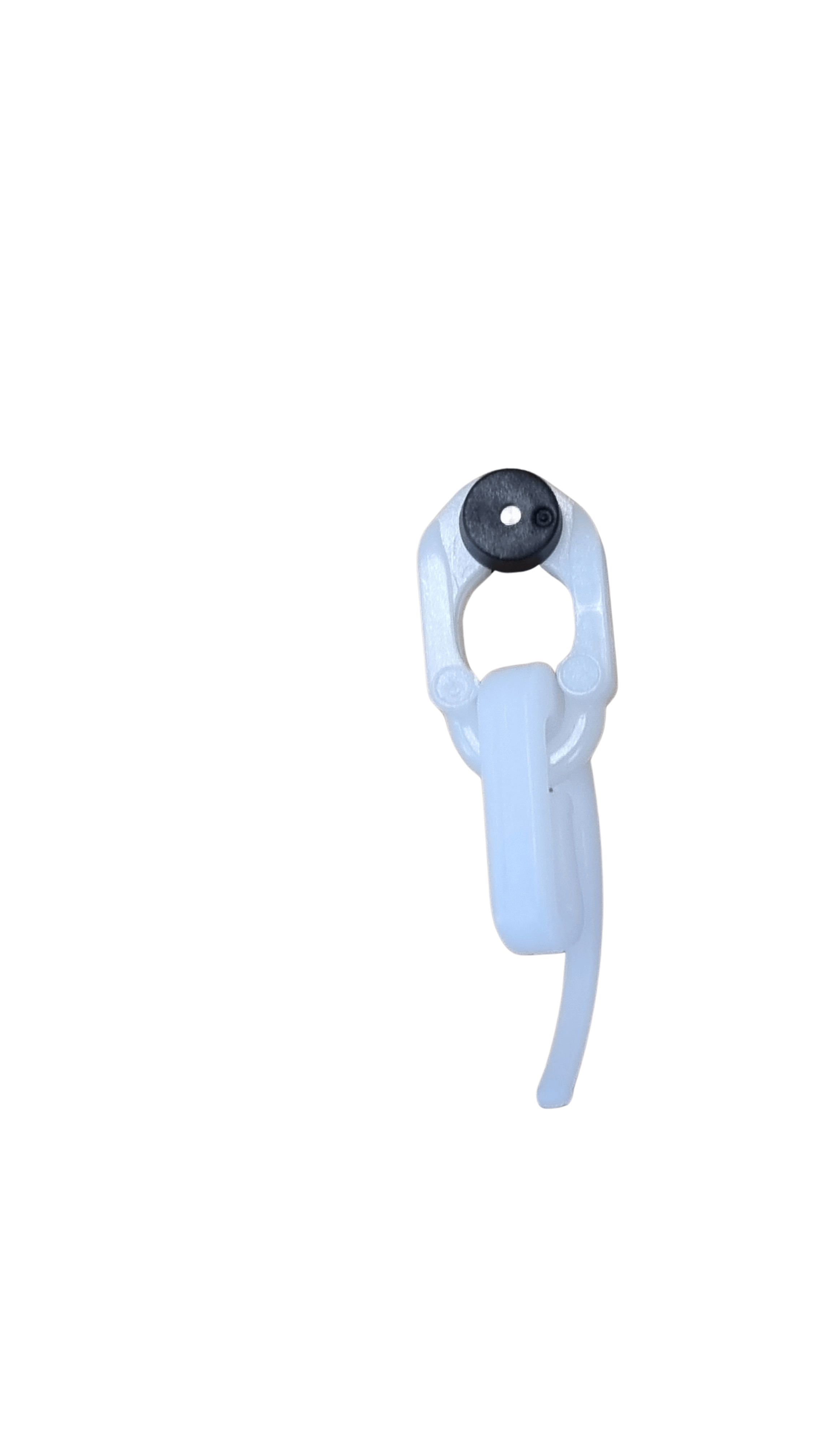 Leichtlaufrolle mit Stahlachse für Aluminium Gardinenschienen