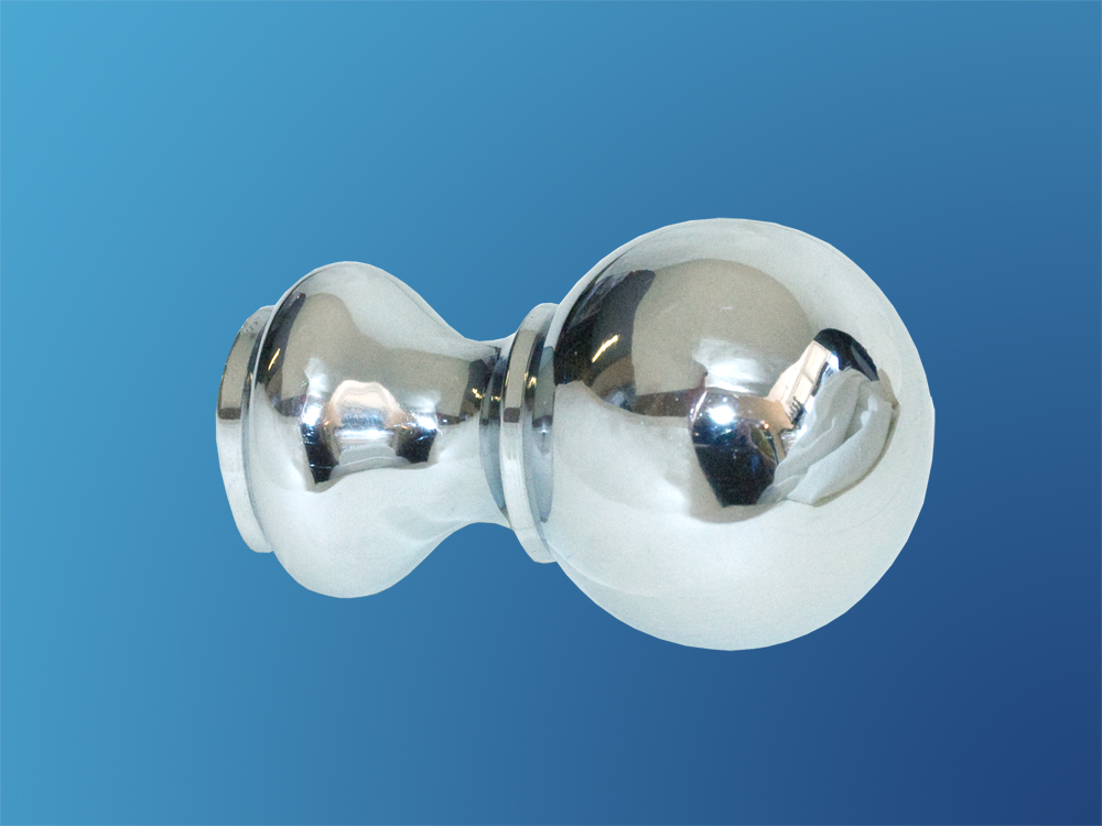 2391_0 Endstück Woldemar Chrom glanz