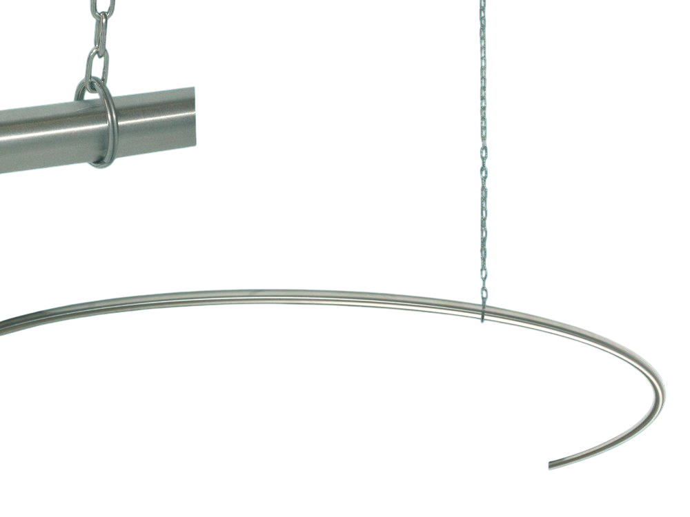 Kälteschutzvorhang-Windfangvorhang Stange 20ø Halbkreis V2A Kälteschutzvorhang-Windfangvorhang Stange 20ø Halbkreis V2A