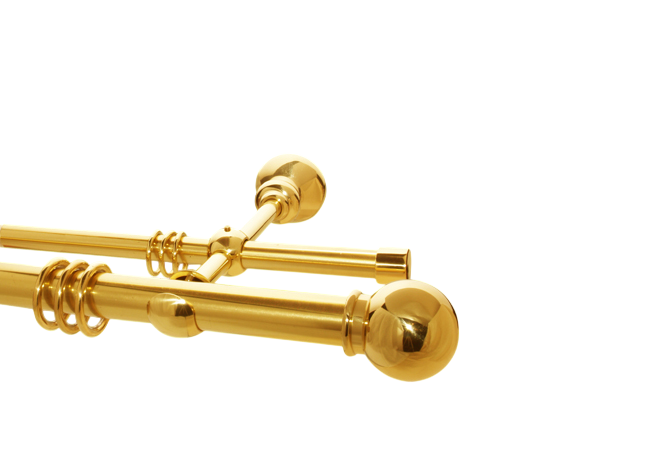 Gardinenstange Messing 30-20mm Modell Peter I