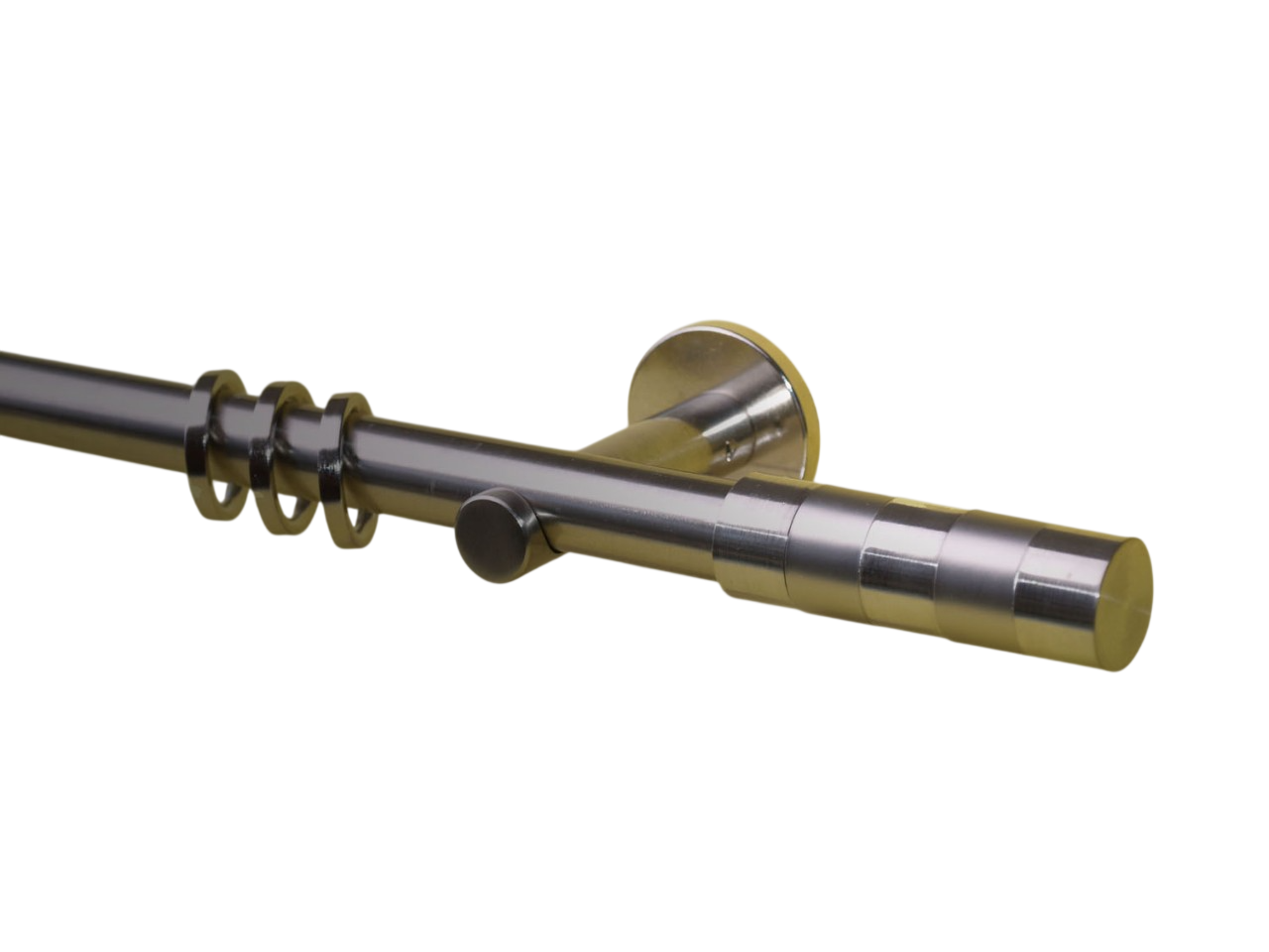 Vorhangstangestange Nickel geb 20 mm Alonso