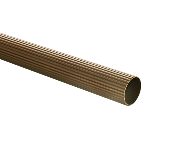 Gardinenstange Messing bronziert - 30 mm Leopold