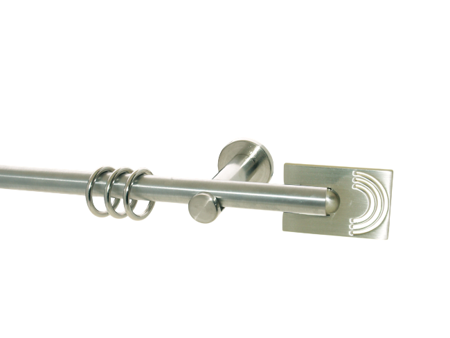 Gardinenstange Nickel geb. 16 mm Antares