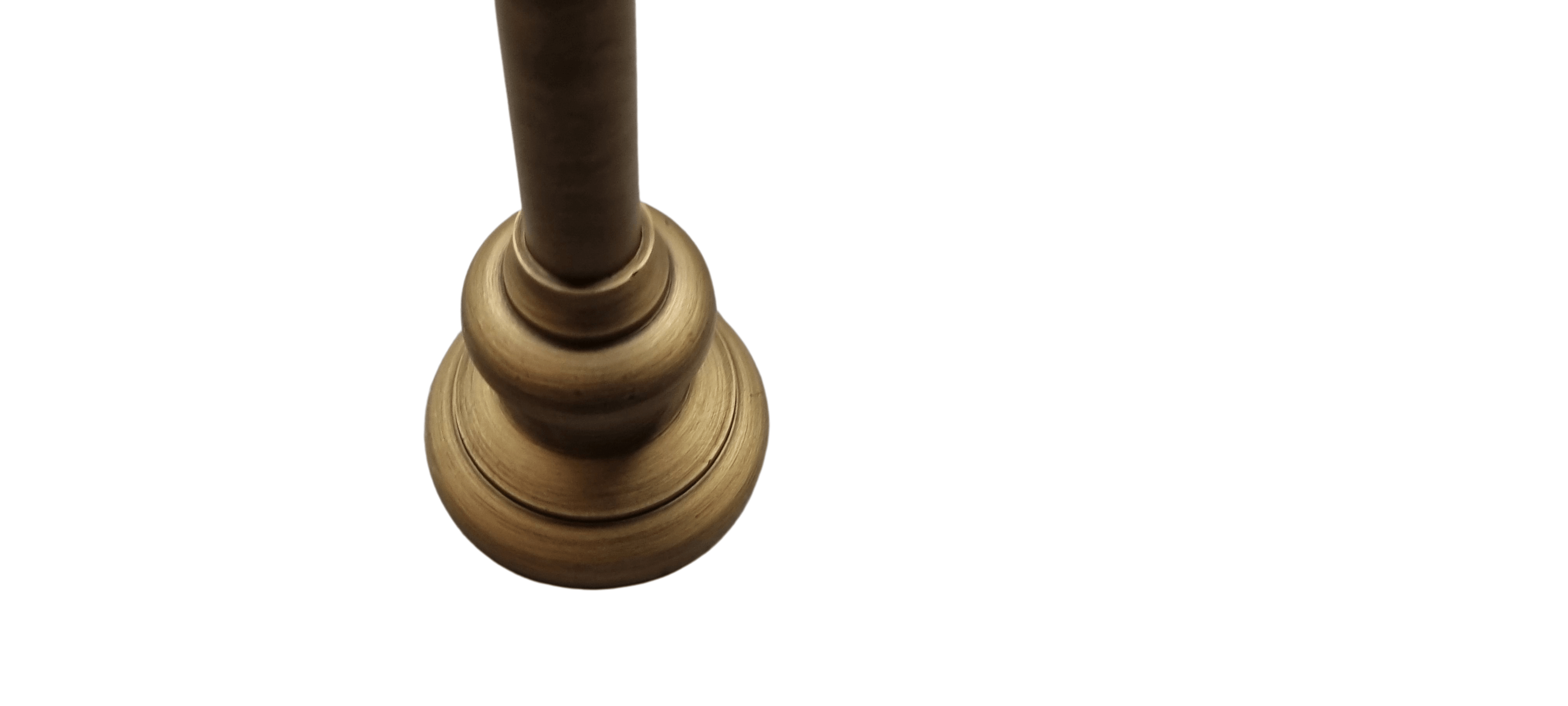 Trägersockel Wandträger 30 mm Messing antik matt