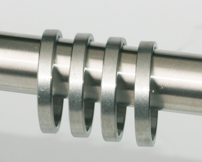 1436_0 Gardinenring mit Gleiteinlage Edelstahl für Rohr 20mm ø