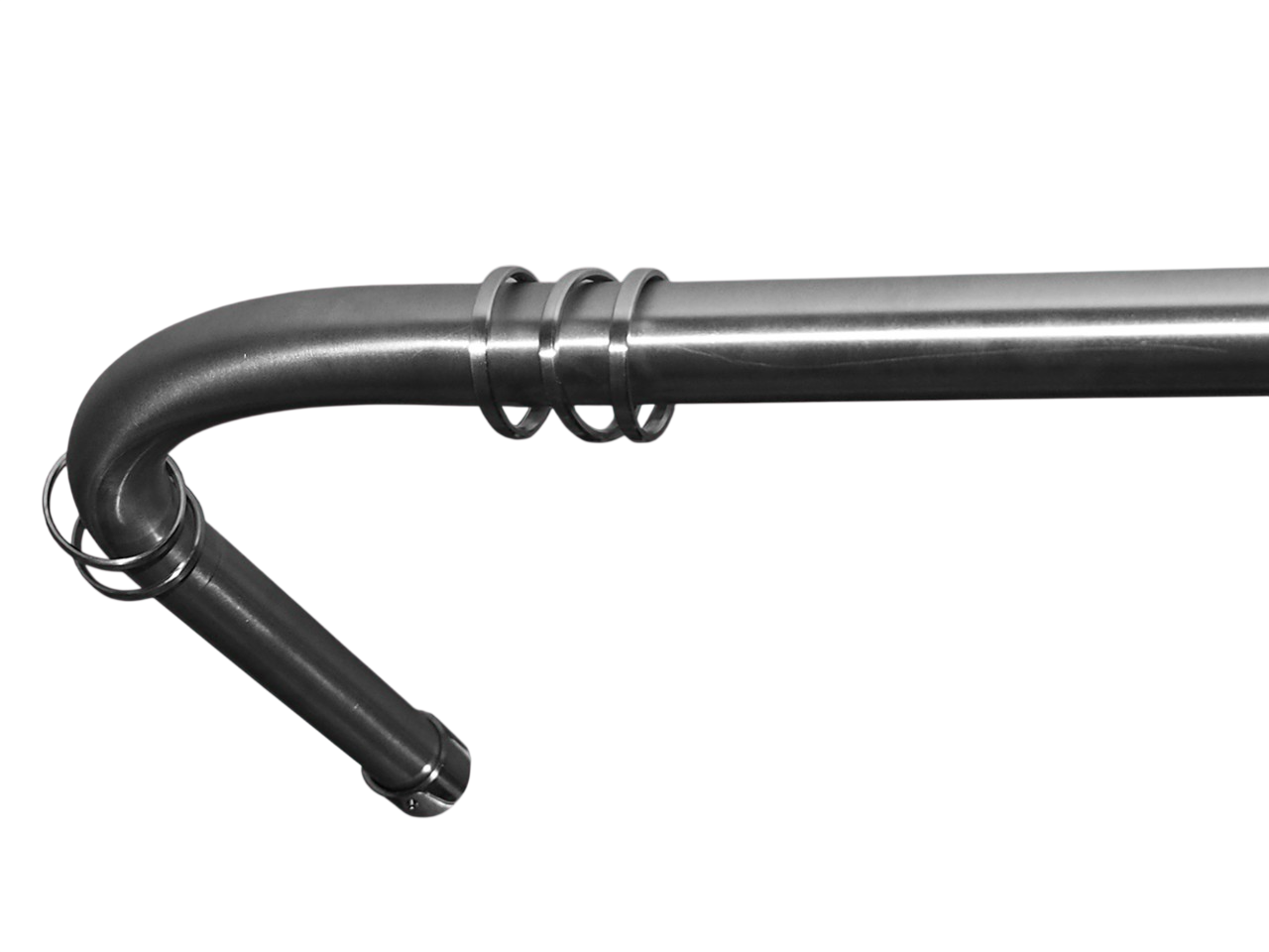 Kälteschutzvorhang-Windfangvorhang Gardinenstange für Türvorhang 25 Ø 150 cm