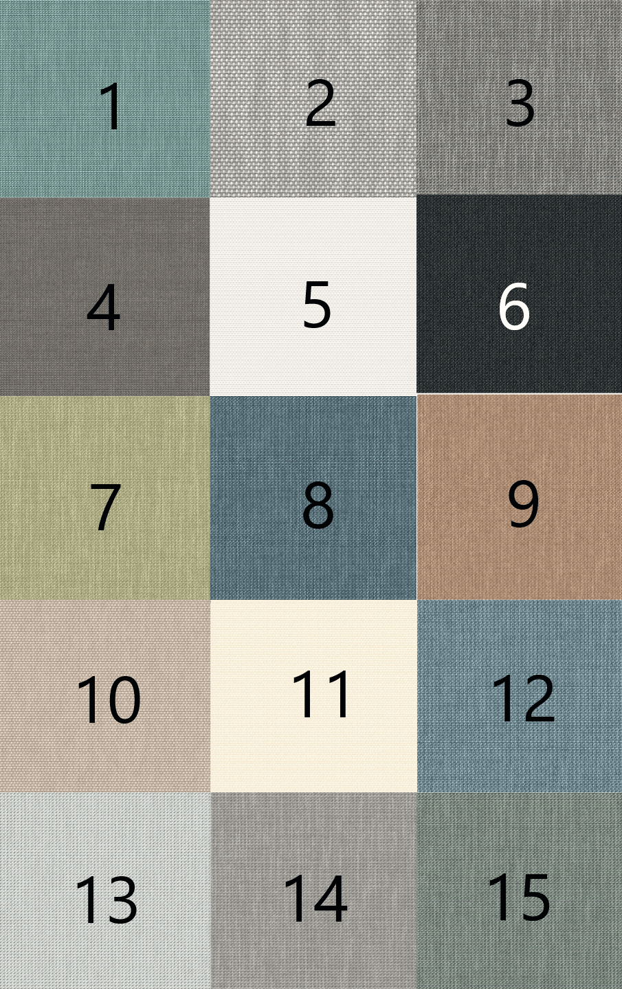 NeunTWApTwXiJ7AR Vorhang-Outdoor Farben