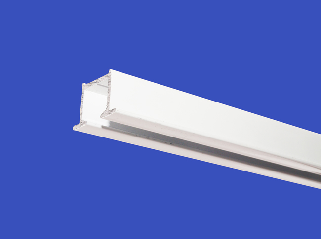 Aluminium Einputzschiene Modell 100 1 lfg weiß oder silber