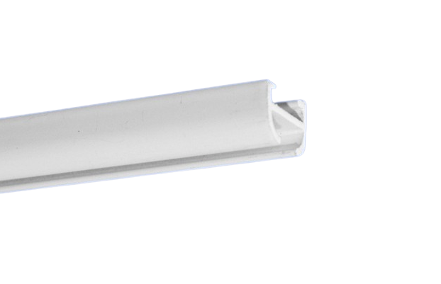 Aluminium Gardinenschiene Modell 2000 16 mm x 10,4 mm Aluminium Gardinenschiene Modell 2000 16 mm x 10,4 mm
