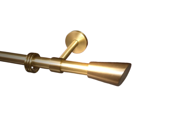 Gardinenstange Messing-massiv matt 20mm Modell Sophia