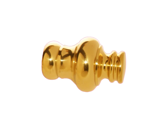 Endstück Messing massiv 28mmØ Modell Joseph I