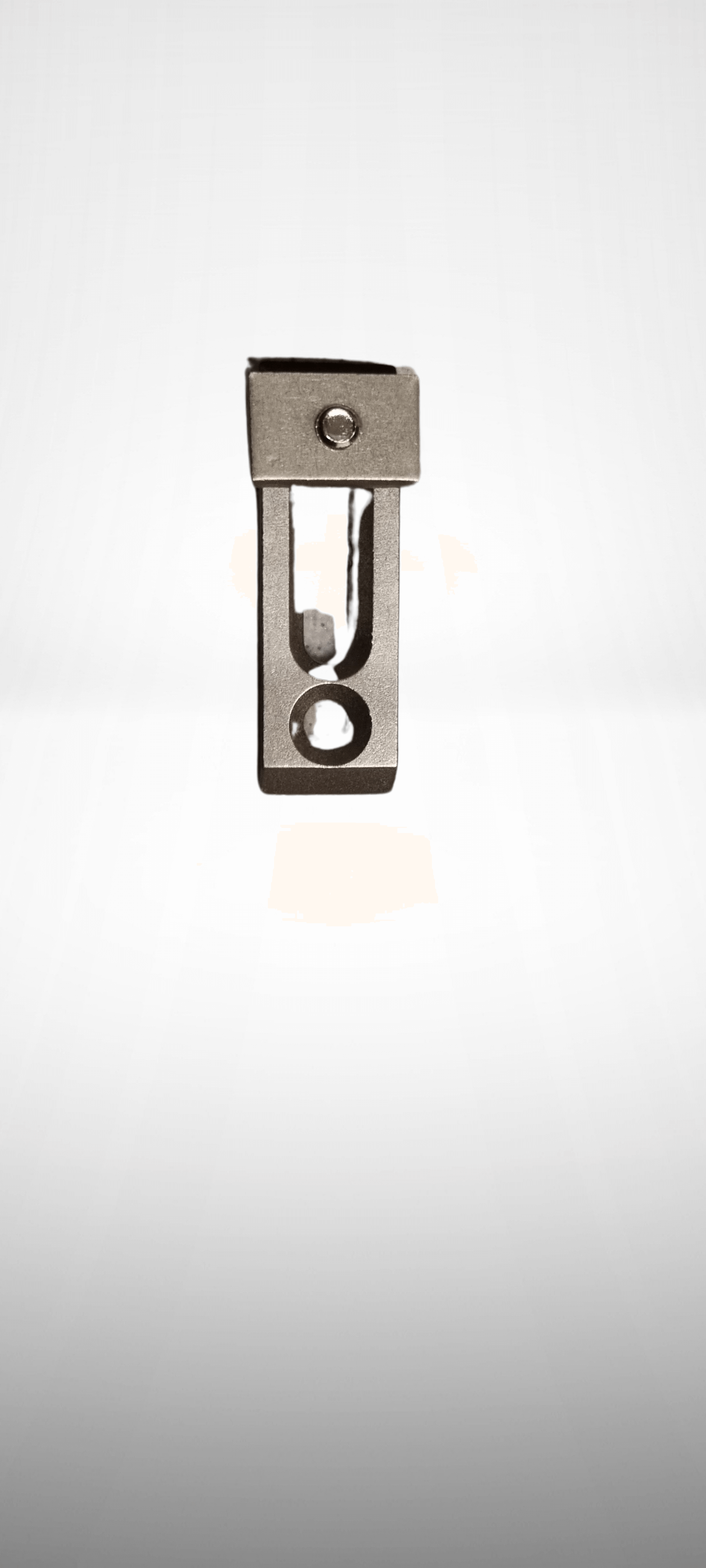 Montageplatte mit Nutstein für Gardinenschiene Modell Maricel