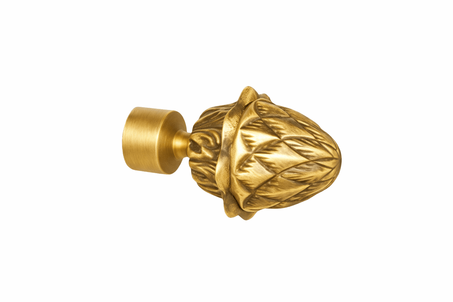 Endstück Messing bronziert Modell Simeon für Rohr mit 35mm Ø Endstück Messing bronziert Modell Simeon für Rohr mit 35mm Ø