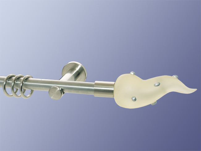 1888_0 Gardinenstange Nickel geb. 16 mm Cephei