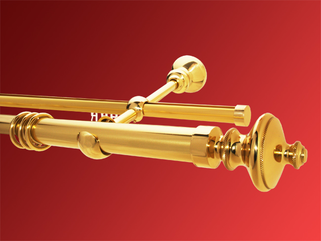 Rundrohr/ Innenlaufstange 35-20 mm Modell Michael Rohr glatt