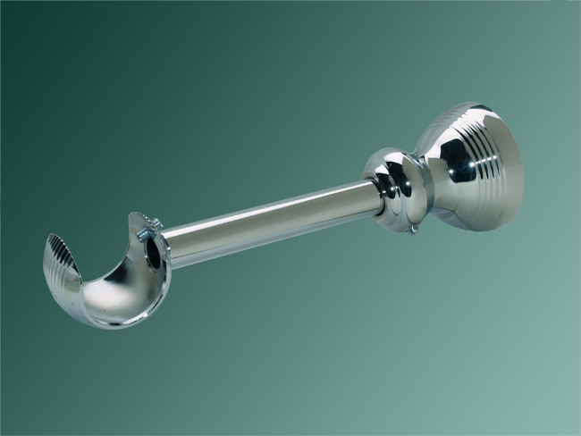 2014_0 Träger Messing verchromt für 30mmØ Stangen