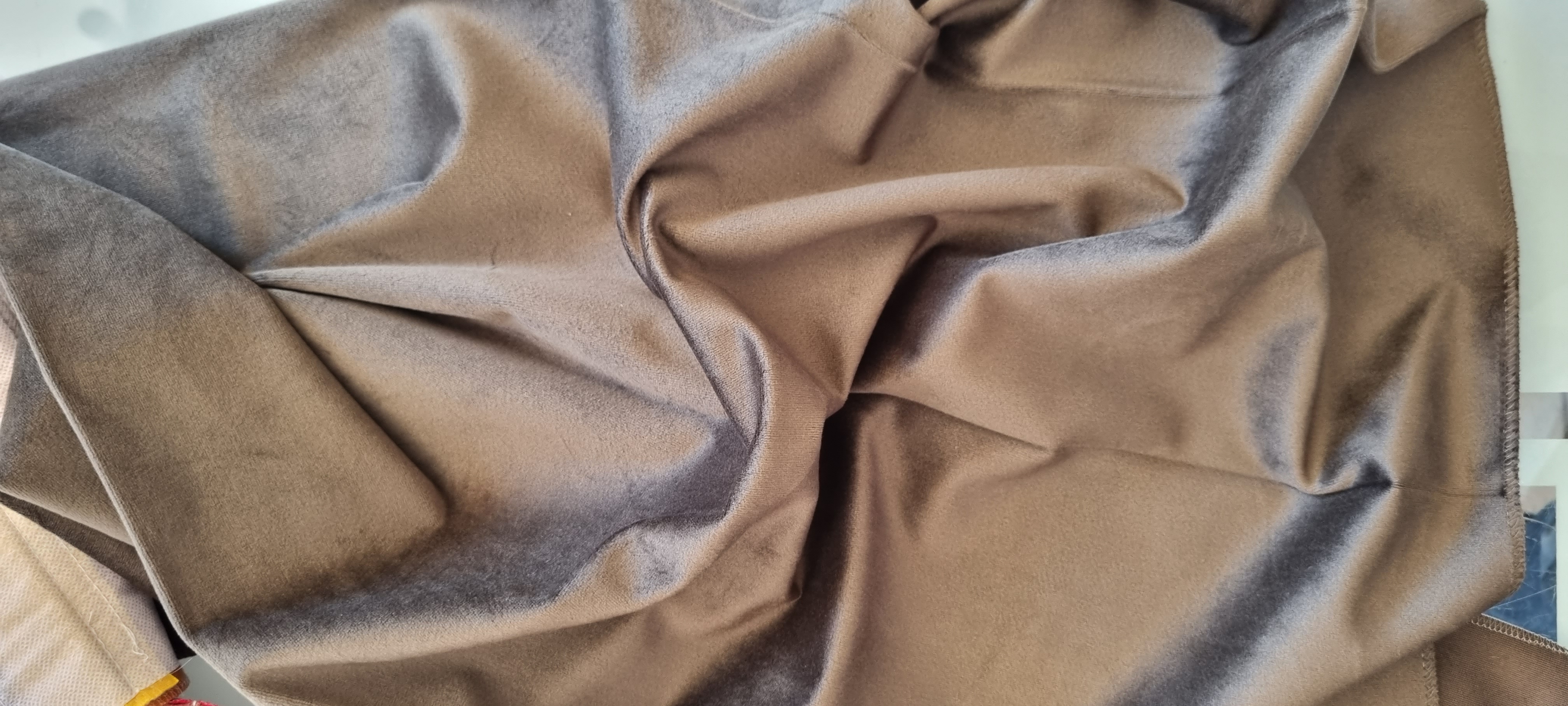 Eleganter Dekoschal Samt/ Velour bis 2,70m Hoch mit Gardinenband