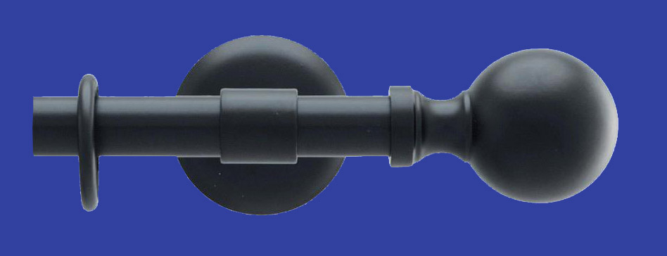 Gardinenstange Eisen 20 mm Modell Globe