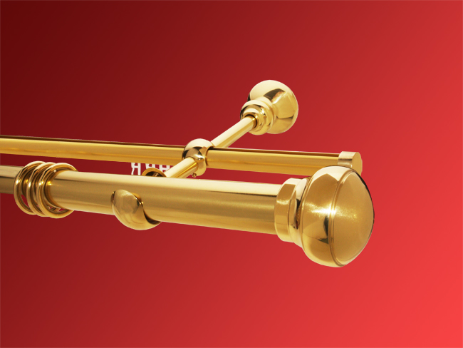 Rundrohr/ Innenlaufstange 35-20 mm Modell Alexander I Rohr glatt