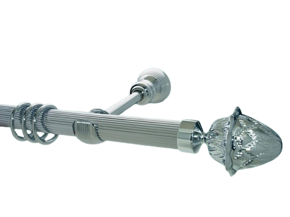 Gardinenstange Chrom glanz - 20 mm Ø Newport