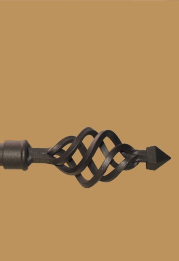 Eisen Endstück Modell Mariella 20 mm 