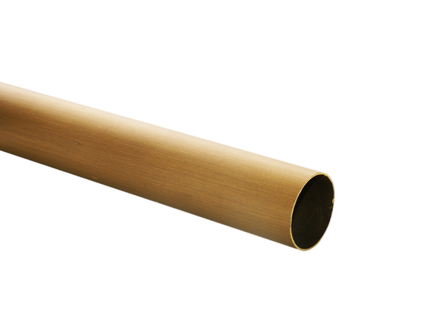Rohr Messing bronziert mit 30mm Ø glatt