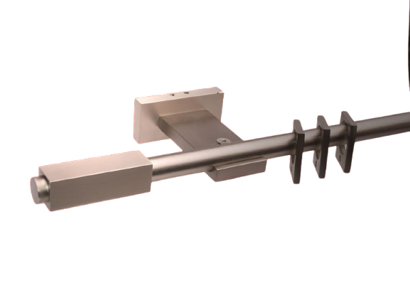 Gardinenstange eckig 16 mm Modell modern Lazzarus