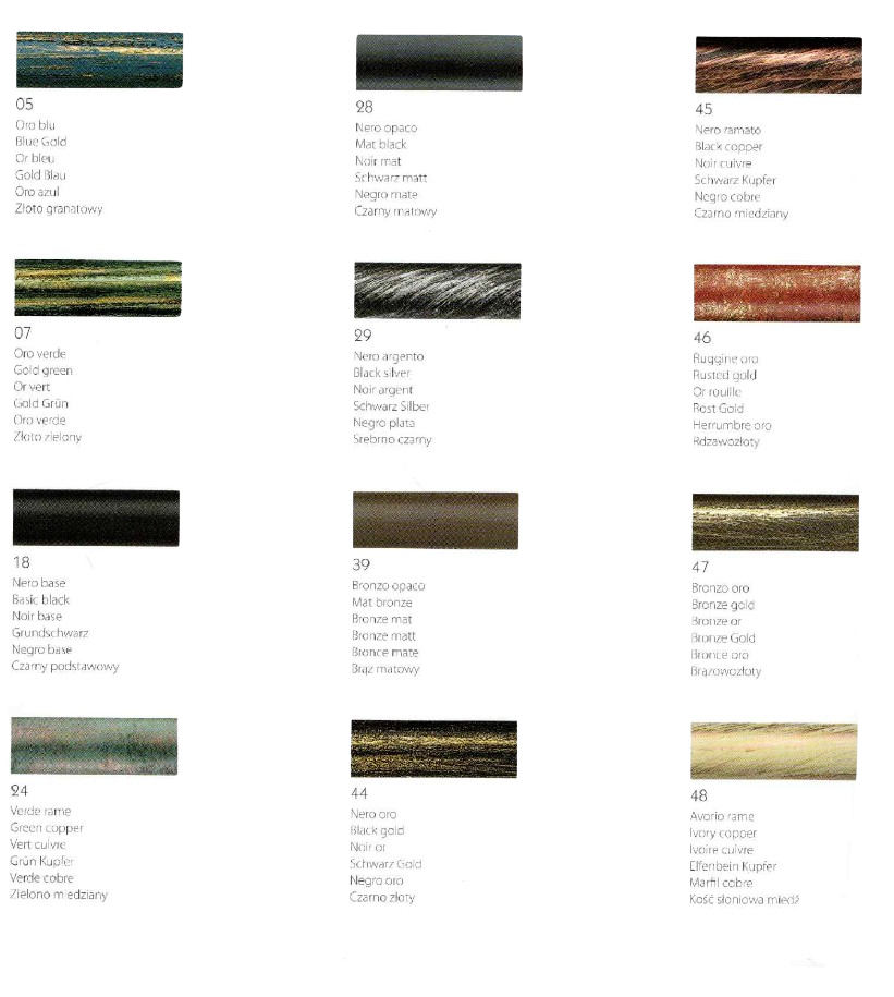 Farben-Eisen-1 Gardinenstange Eisen Farbauswahl