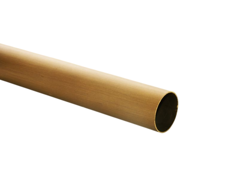 Gardinenstange Messing bronziert - 30 mm Jaroslav glattes Rohr