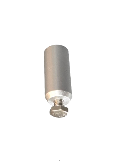 Deckenträger für 20 mm Innenlaufprofil silber 3,5 cm Deckenträger für 20 mm Innenlaufprofil silber 3,5 cm
