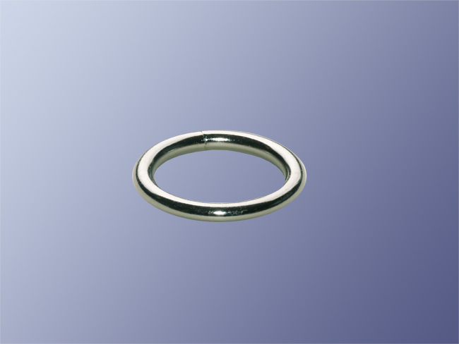 Gardinenringe Nickel geb. 16mm