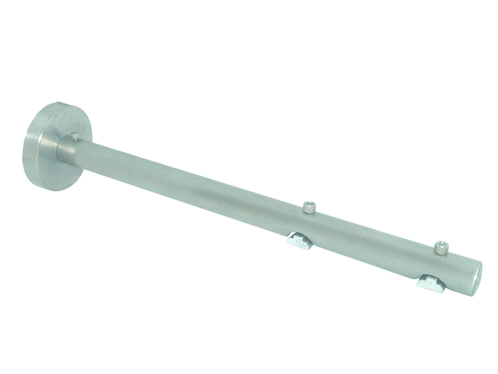 Wandträger 2-lfg. Innenlauf 20mm Edelstahl nach Maß bis 20cm