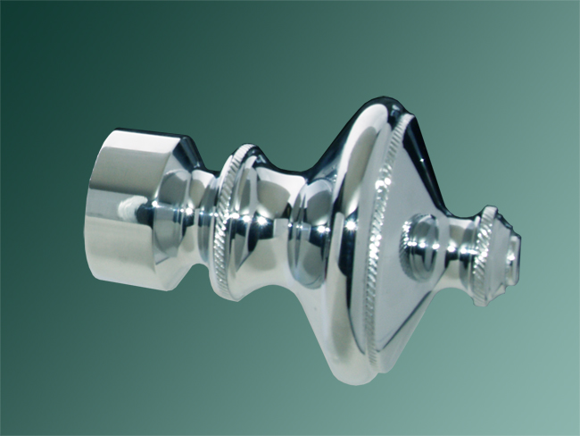 Endstück Messing verchromt für 30mmØ Modell Janszoon