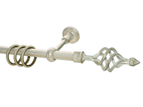 Gardinenstange Eisen verschiedene Farben 20 mm Ø Zwiebel Dolores Gardinenstange Eisen verschiedene Farben 20 mm Ø Zwiebel Dolores