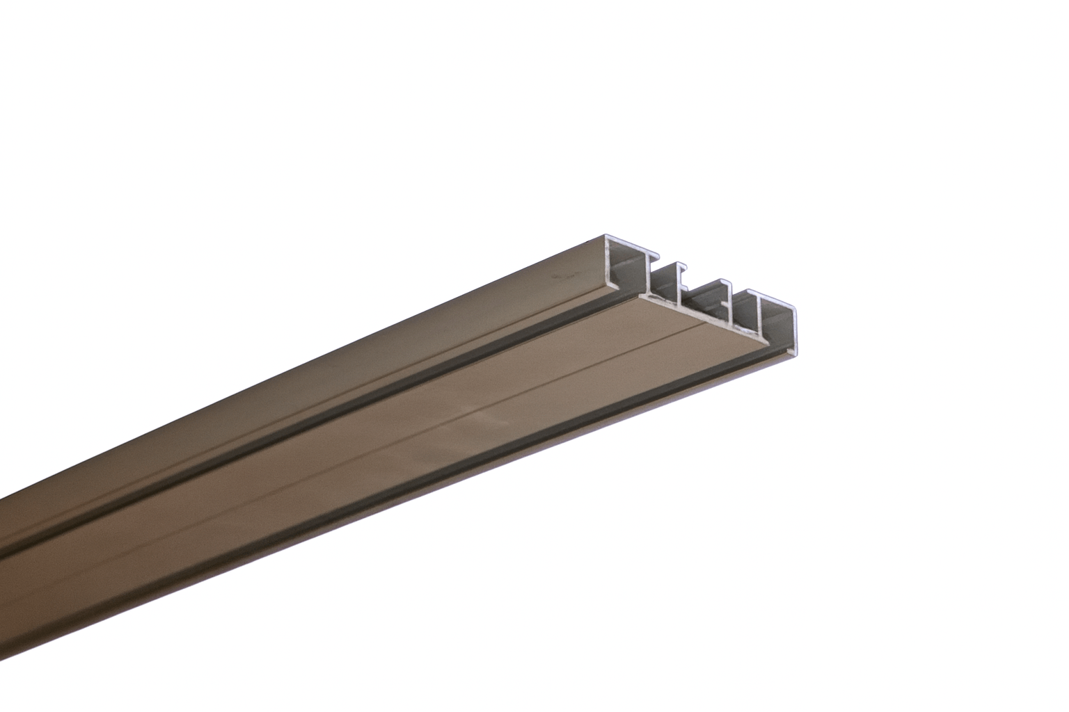 Gardinenschiene Modell 540 2 lauf weiß / silber Gardinenschiene Modell 540 2 lauf weiß / silber