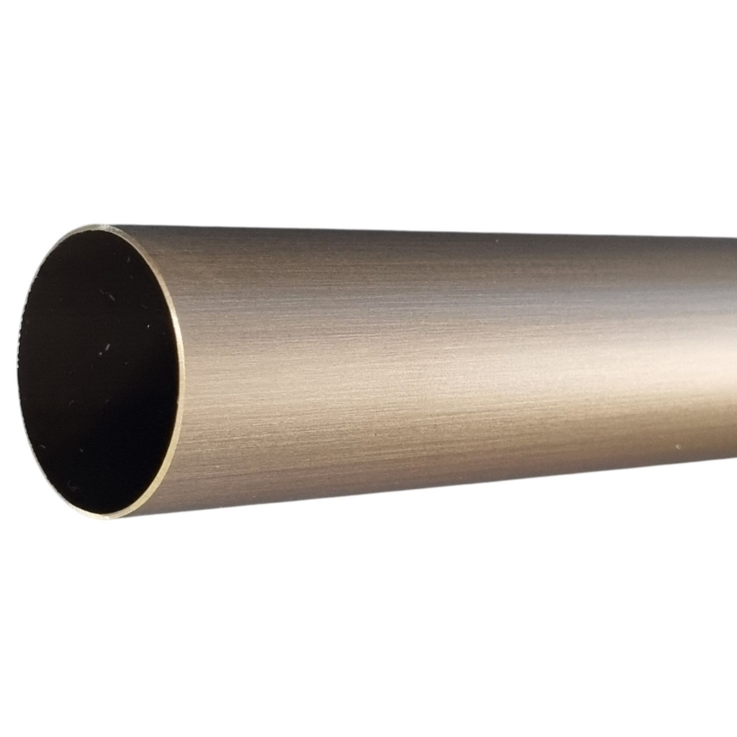 Rohr29fmk5q92Z8le Gardinenstangen Rohr Messing bronziert glatt 40 mm