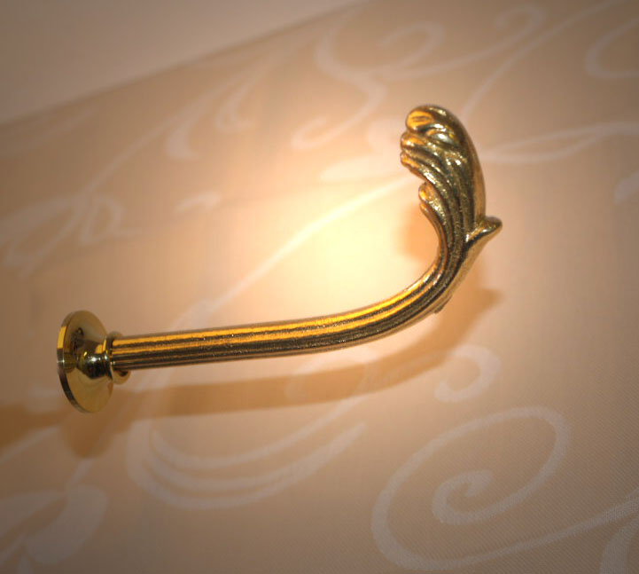 727_0 Raffhalter Gard Messing massiv