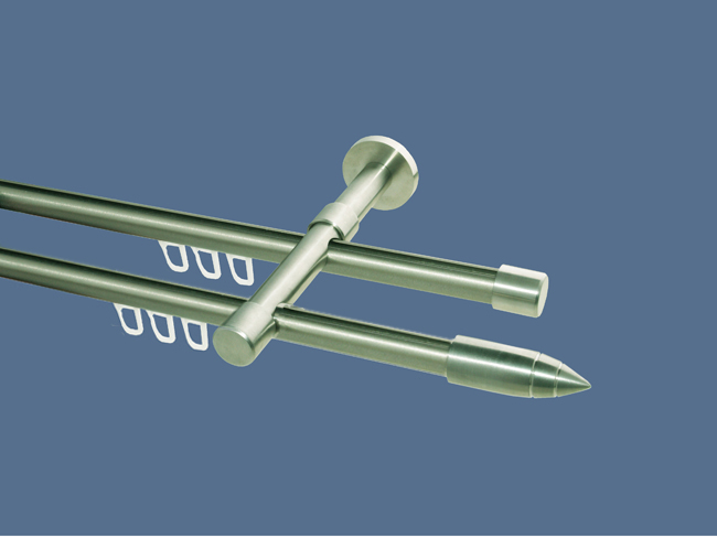 1368_0 Gardinenstange Innenlaufsystem Edelstahl 16mm Rillenpatrone dppl