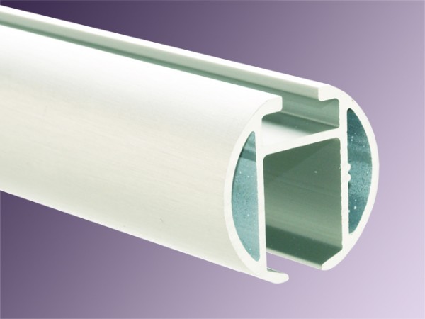 Aluminium Innenlaufsystem 28mm weiß