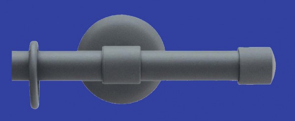 Gardinenstange Eisen 20 mm Modell Stopper