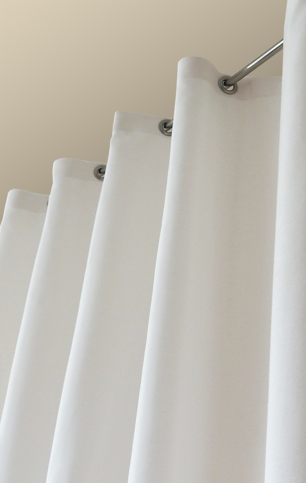 Outdoor Vorhang nach Maß bis 270 cm hoch Modell Santorin | Classico Design  Gardinenstangen | Fertiggardinen