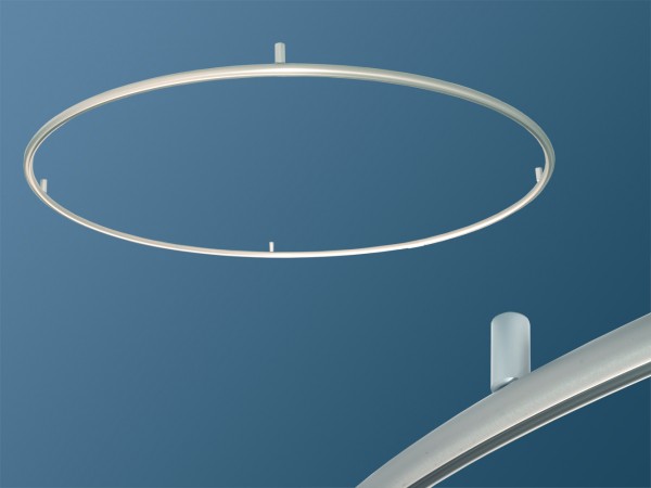 Gardinenschiene   Kreis Form  20mm barrierefrei 